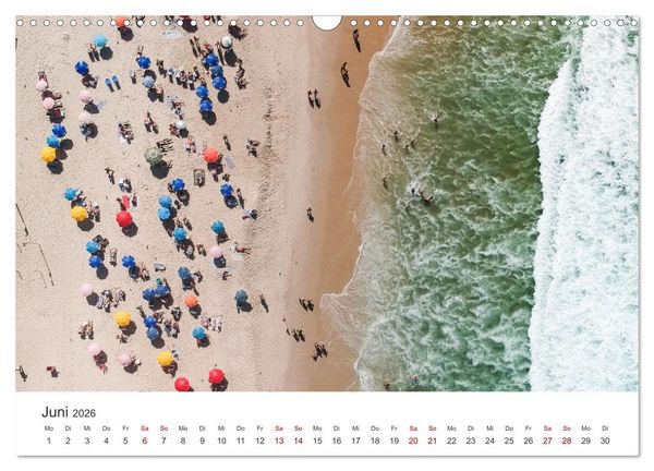Produktbild: Rio de Janeiro - Am Fu&szlig;e des Corcovados. (Wandkalender 2026 DIN A3 quer), CALVENDO Monatskalender