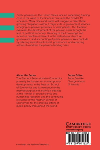 Produktbild: The Political Economy of Public Pensions