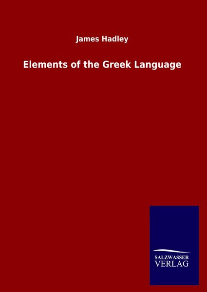 Produktbild: Elements of the Greek Language