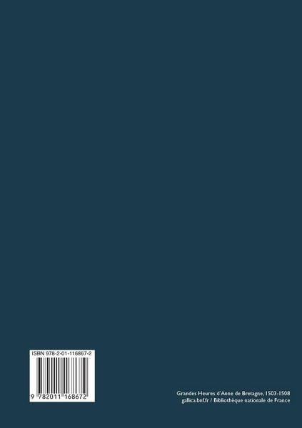 Produktbild: Carnet Blanc, Heures Anne de Bretagne, Raisin