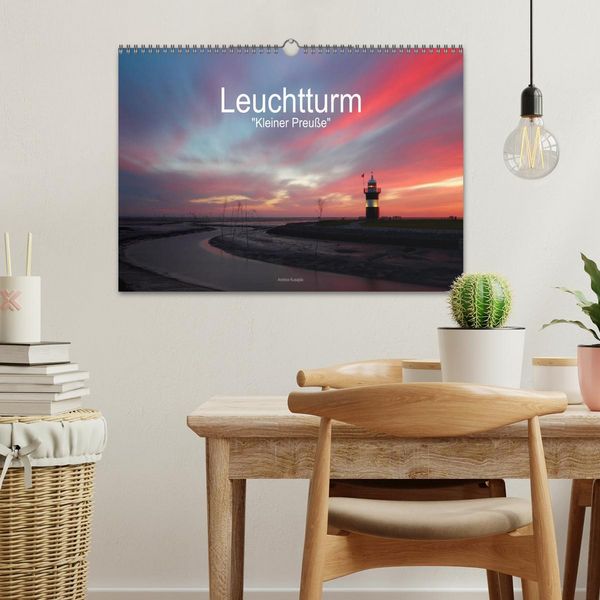Produktbild: Leuchtturm "Kleiner Preu&szlig;e" (Wandkalender 2026 DIN A3 quer), CALVENDO Monatskalender