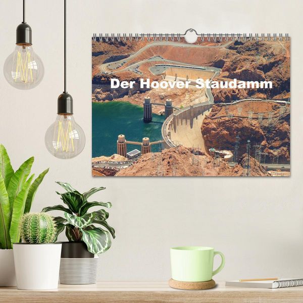 Produktbild: Der Hoover Staudamm (Wandkalender 2026 DIN A4 quer), CALVENDO Monatskalender
