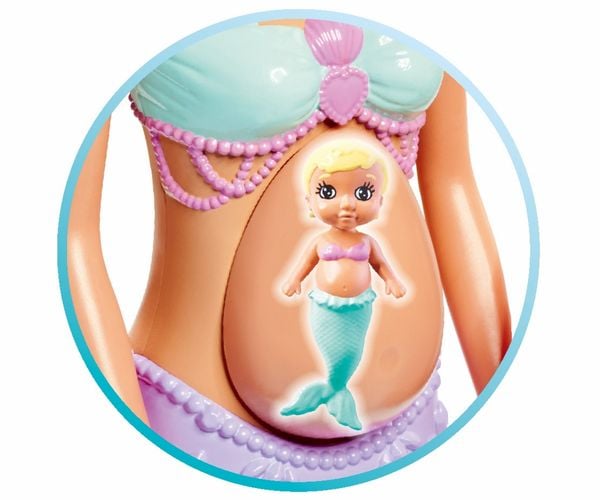 Produktbild: Simba 105733524 - Steffi Love, Mermaid Family, Ankleidepuppen mit Zubeh&ouml;r