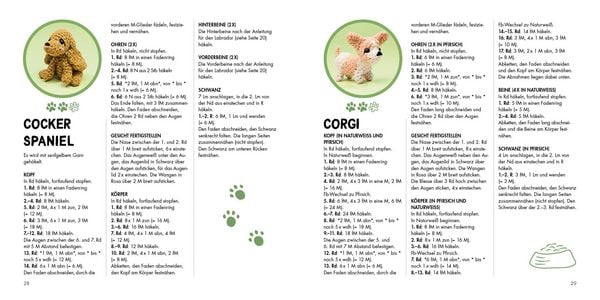 Produktbild: Mini-Amigurumis &ndash; S&uuml;&szlig;e Hunde