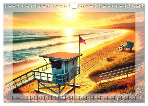 Produktbild: L'esprit am&eacute;ricain - Un hommage aux &Eacute;tats-Unis. (Calendrier mural 2026 DIN A4 vertical), CALVENDO calendrier mensuel
