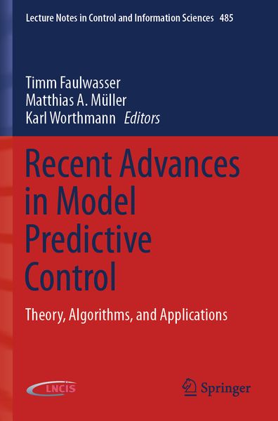 Produktbild: Recent Advances in Model Predictive Control