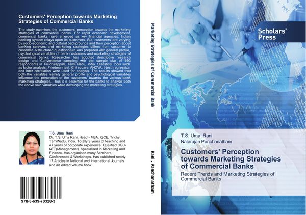 Produktbild: Customers' Perception towards Marketing Strategies of Commercial Banks