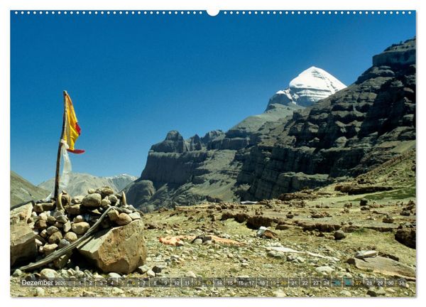 Produktbild: Tibet Das vergessene Land (Wandkalender 2026 DIN A2 quer), CALVENDO Monatskalender