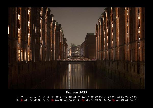 Produktbild: Hamburg 2025 Fotokalender DIN A3