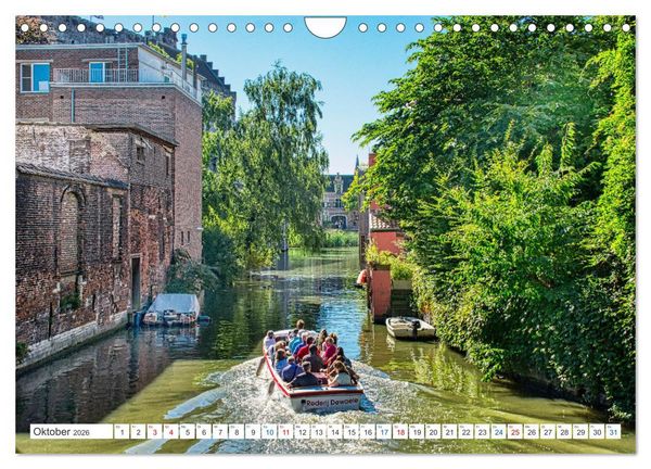 Produktbild: Gent - staunen und erleben (Wandkalender 2026 DIN A4 quer), CALVENDO Monatskalender