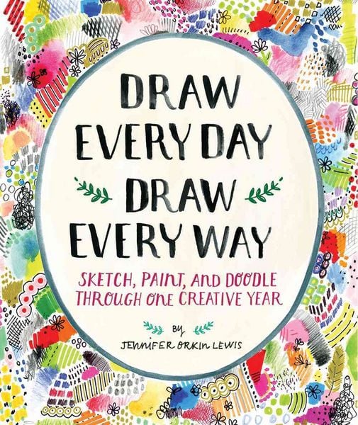 Produktbild: Draw Every Day, Draw Every Way (Guided Sketchbook)