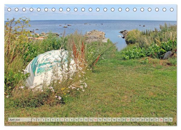 Produktbild: BUNTES &Ouml;LAND (Tischkalender 2026 DIN A5 quer), CALVENDO Monatskalender