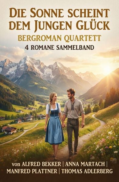 Produktbild: Die Sonne scheint dem jungen Gl&uuml;ck: Bergroman Quartett 4 Romane Sammelband