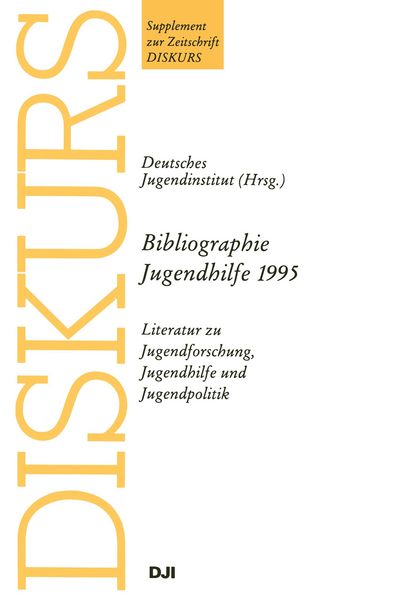 Produktbild: Bibliographie Jugendhilfe 1995
