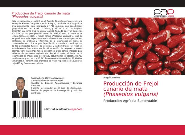 Produktbild: Producci&oacute;n de Frejol canario de mata (Phaseolus vulgaris)