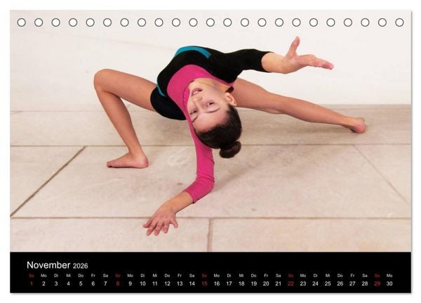 Produktbild: Rhythmische Sportgymnastik (Tischkalender 2026 DIN A5 quer), CALVENDO Monatskalender