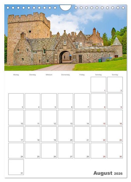 Produktbild: Schottland Impressionen - Schl&ouml;sser und Whisky (Wandkalender 2026 DIN A4 hoch), CALVENDO Monatskalender
