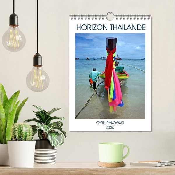 Produktbild: HORIZON THAILANDE (Calendrier mural 2026 DIN A4 horizontal), CALVENDO calendrier mensuel