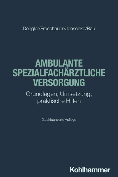 Produktbild: Ambulante spezialfach&auml;rztliche Versorgung