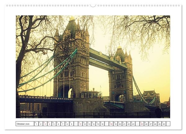 Produktbild: Neues Outfit - LONDON (hochwertiger Premium Wandkalender 2026 DIN A2 quer), Kunstdruck in Hochglanz