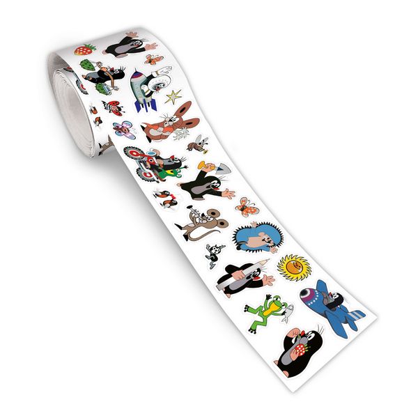 Produktbild: TR&Ouml;TSCH- Der Kleine Maulwurf Stickerrolle Sticker