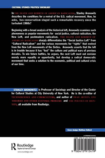 Produktbild: The Death and Rebirth of American Radicalism