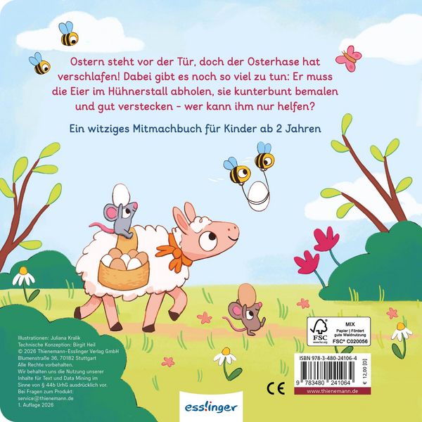 Produktbild: Wach auf, kleiner Osterhase!