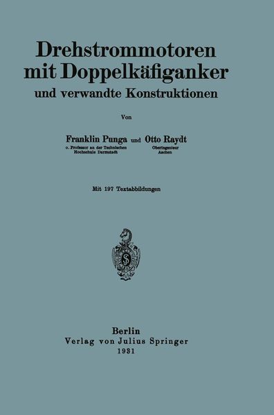 Produktbild: Drehstrommotoren mit Doppelk&auml;figanker und verwandte Konstruktionen