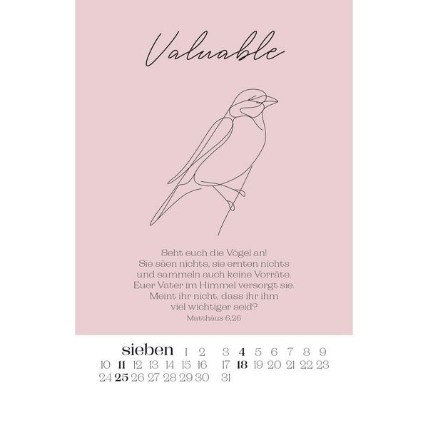 Produktbild: Wonderfully made 2027