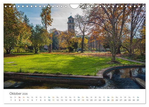 Produktbild: F&uuml;rth - die Denkmalstadt (Wandkalender 2026 DIN A4 quer), CALVENDO Monatskalender