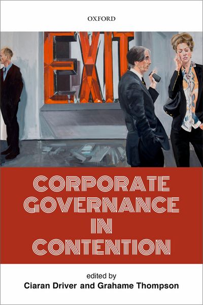 Produktbild: Corporate Governance in Contention