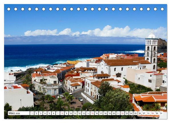 Produktbild: Teneriffa - Insel der Vielf&auml;ltigkeit (Tischkalender 2026 DIN A5 quer), CALVENDO Monatskalender