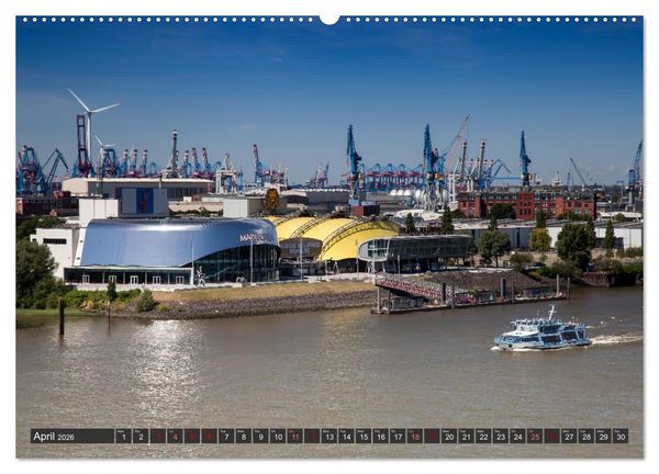 Produktbild: Hamburg.Discover northern Germany&rsquo;s cosmopolitan city (High Quality Premium Wall Calendar 2026 DIN A2 landscape),CALVENDO 12 Month Wall Calendar