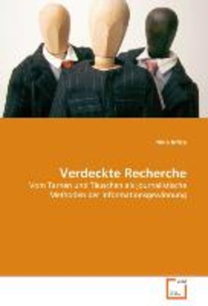 Brlica, N: Verdeckte Recherche, Taschenbuch von Nina Brlica, VDM, 9783836499224