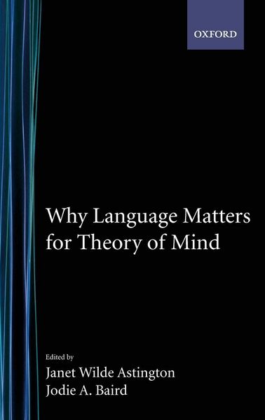 Produktbild: Why Language Matters for Theory of Mind