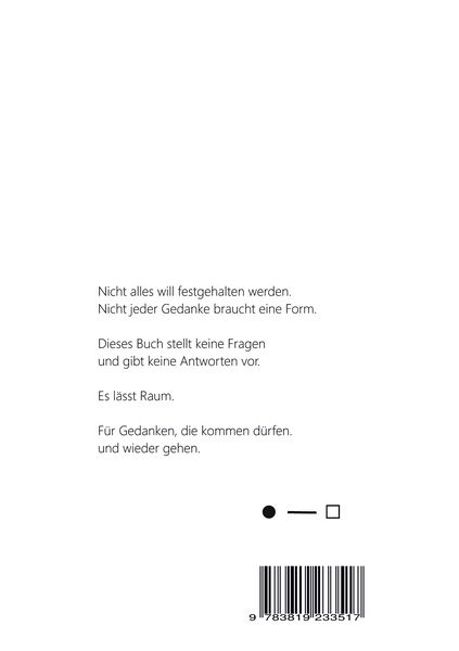 Produktbild: Nicht - Notizbuch