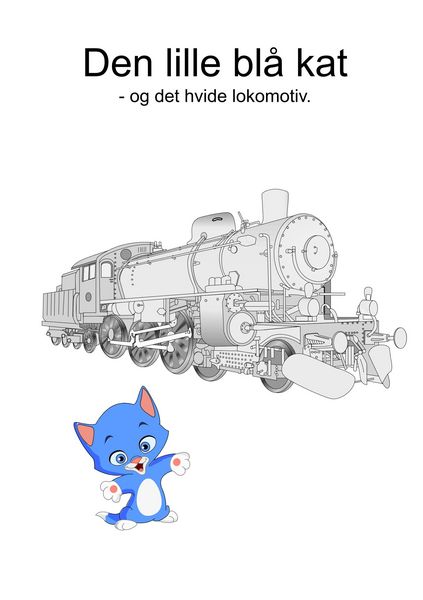 Produktbild: Den lille bl&aring; kat