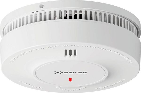 Produktbild: X-Sense SD19 Rauchwarnmelder inkl. 10 Jahres-Batterie batteriebetrieben (B x H x T) 122 x 45 x 122 mm 1 St.