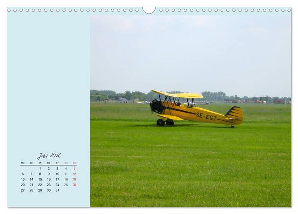 Produktbild: Sportliche Kunstflieger (Wandkalender 2026 DIN A3 quer), CALVENDO Monatskalender