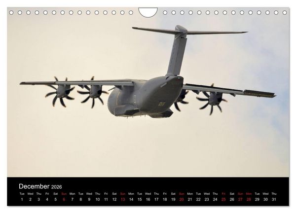 Produktbild: Airbus A400M Atlas (Wall Calendar 2026 DIN A4 landscape), CALVENDO 12 Month Wall Calendar