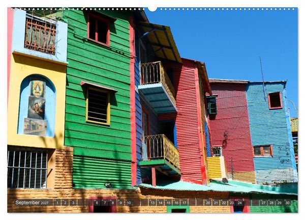Produktbild: Buenos Aires mit Iguazu (Wandkalender 2027 DIN A2 quer), CALVENDO Monatskalender