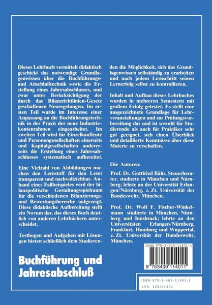 Produktbild: Buchf&uuml;hrung und Jahresabschlu&szlig;