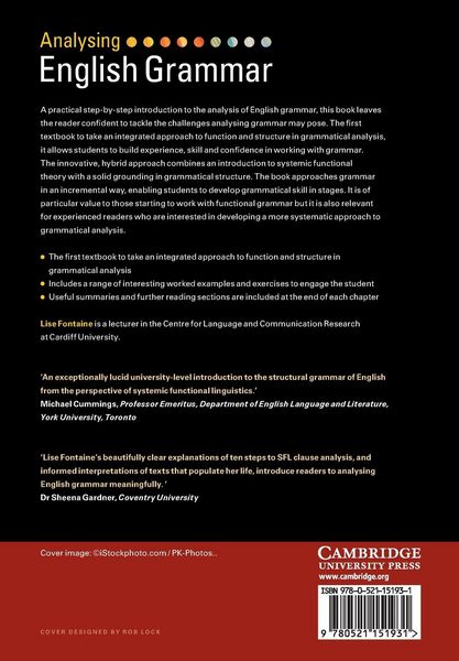 Produktbild: Analysing English Grammar