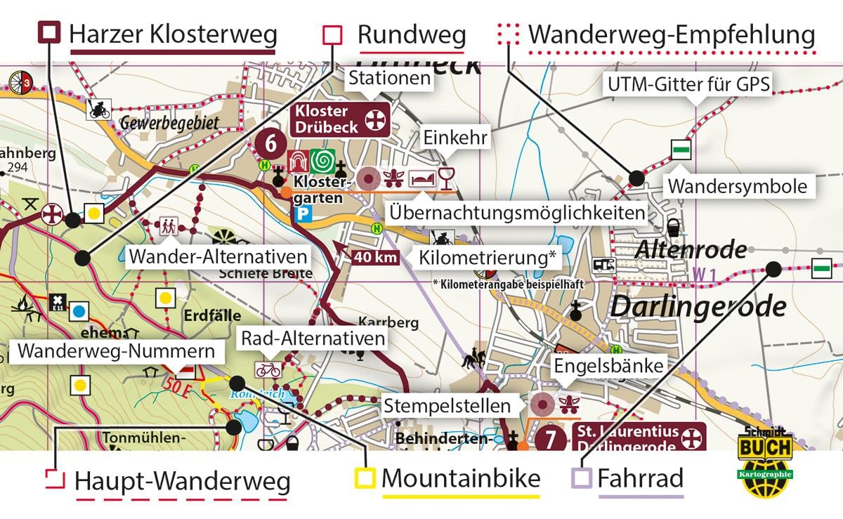 Produktbild: Harzer Kloster-Wanderweg
