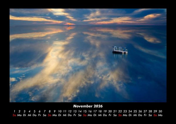 Produktbild: Landschaftskalender 2026 Fotokalender DIN A3