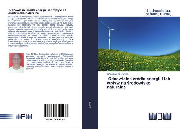 Produktbild: Odnawialne &iquest;r&oacute;d&iquest;a energii i ich wp&iquest;yw na &iquest;rodowisko naturalne