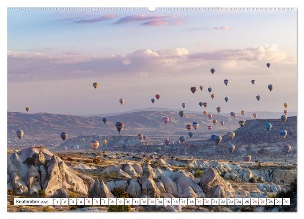 Produktbild: Kappadokien, Feent&uuml;rme und Ballontr&auml;ume (Wandkalender 2026 DIN A2 quer), CALVENDO Monatskalender