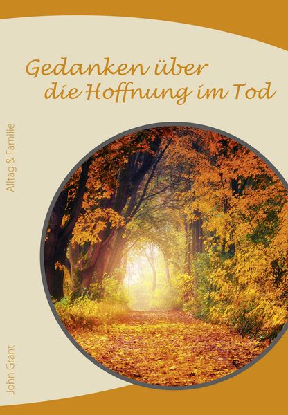 Produktbild: Gedanken &uuml;ber die Hoffnung im Tod