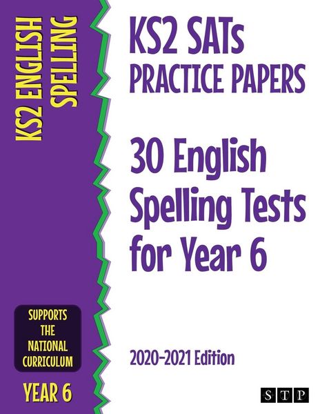 Produktbild: KS2 SATs Practice Papers 30 English Spelling Tests for Year 6