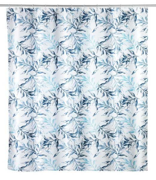 Anti-Schimmel Duschvorhang Mod. Catala, Textil (Polyester), 180 x 200 cm, wasserabweisend, waschbar